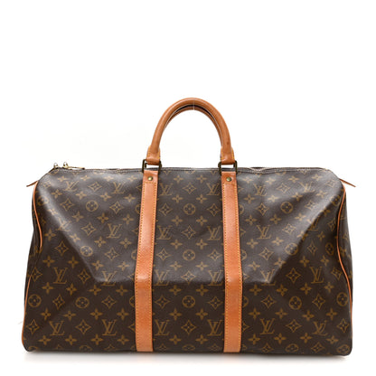 Louis Vuitton Monogram Keepall 50 1 of 9