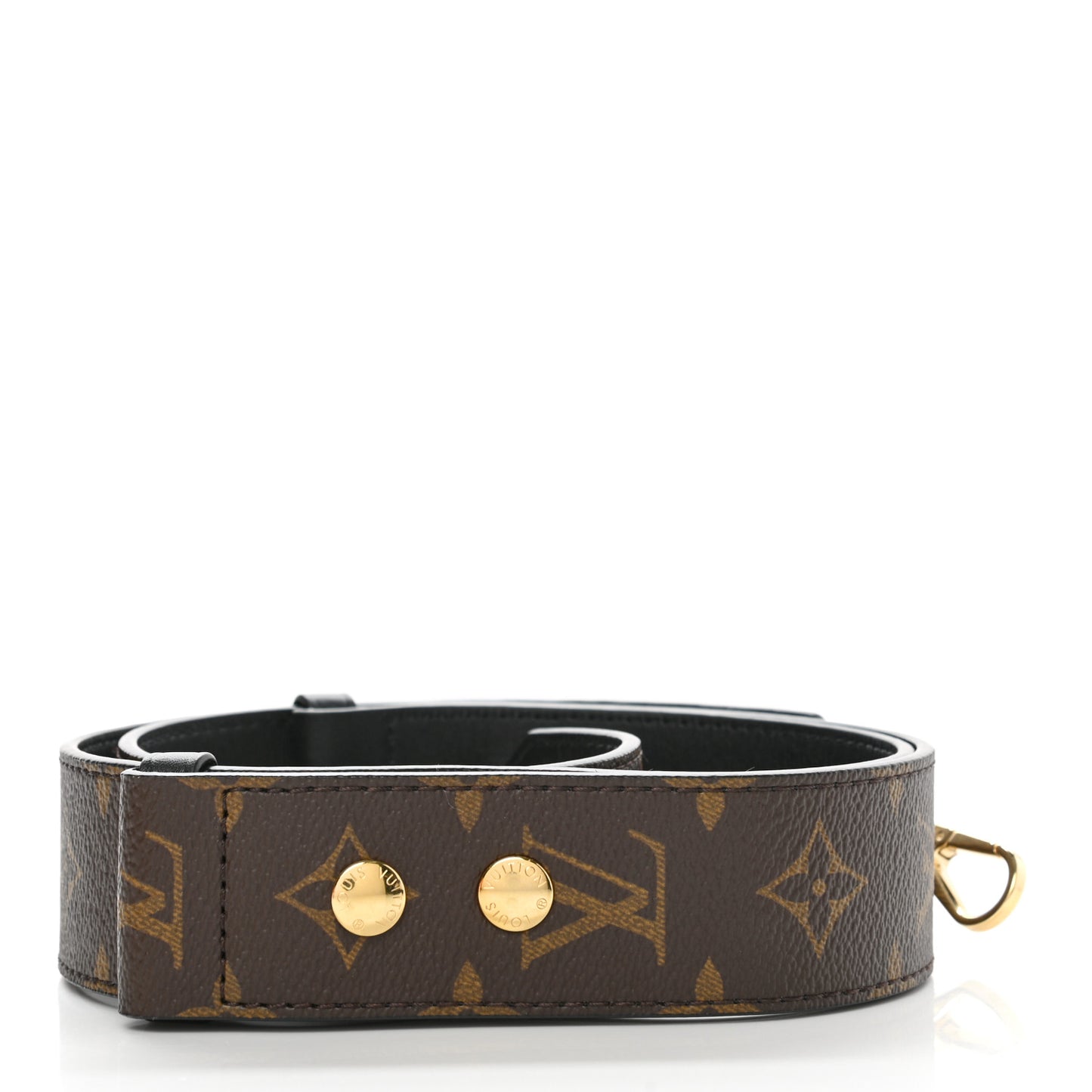 Monogram Bandouliere Shoulder Strap Black