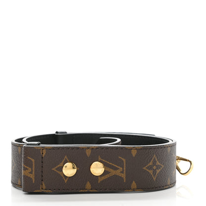 Louis Vuitton Monogram Bandouliere Shoulder Strap Black 2 of 5