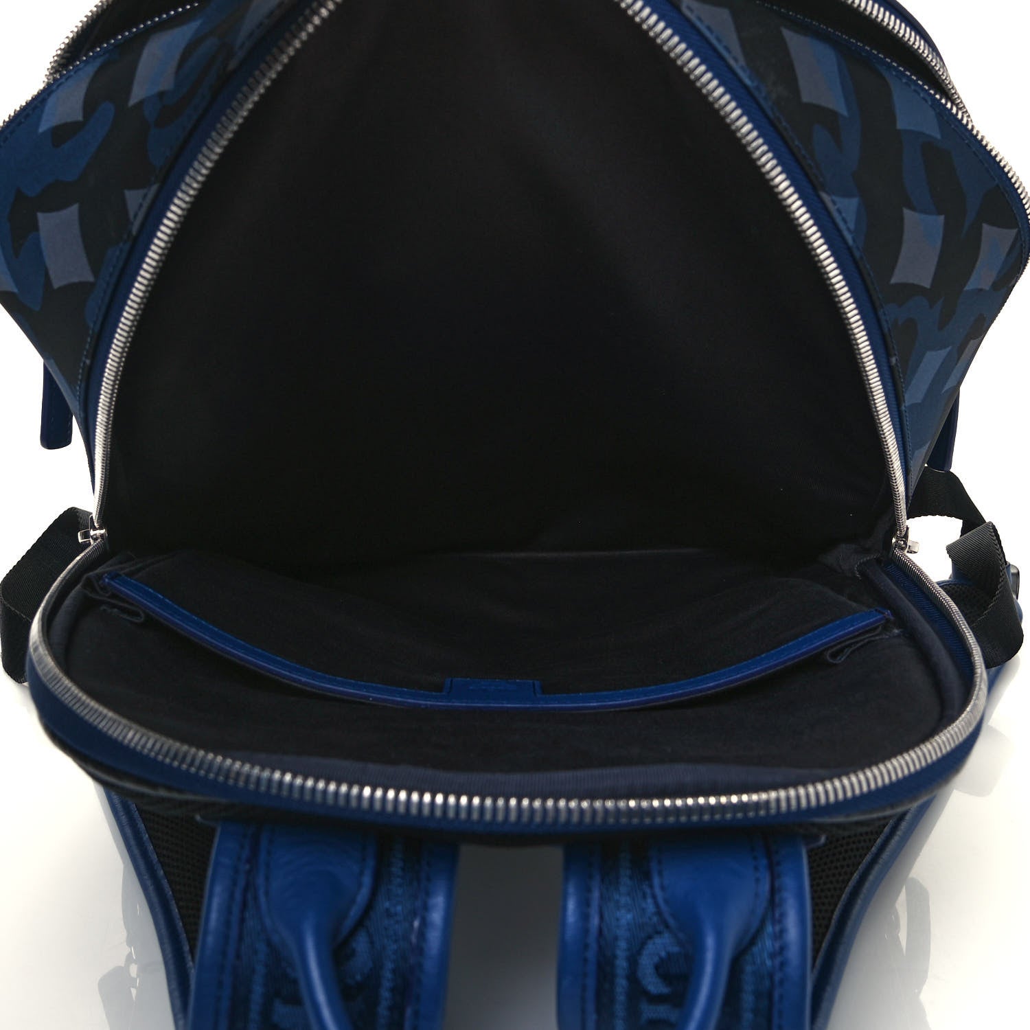 MCM Nylon Camo Dieter Medium Backpack Estate Blue 6 of 13