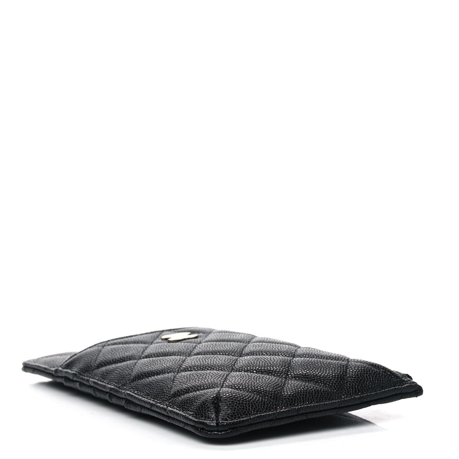Chanel Caviar Quilted Classic iPhone Pouch Black 3 of 4