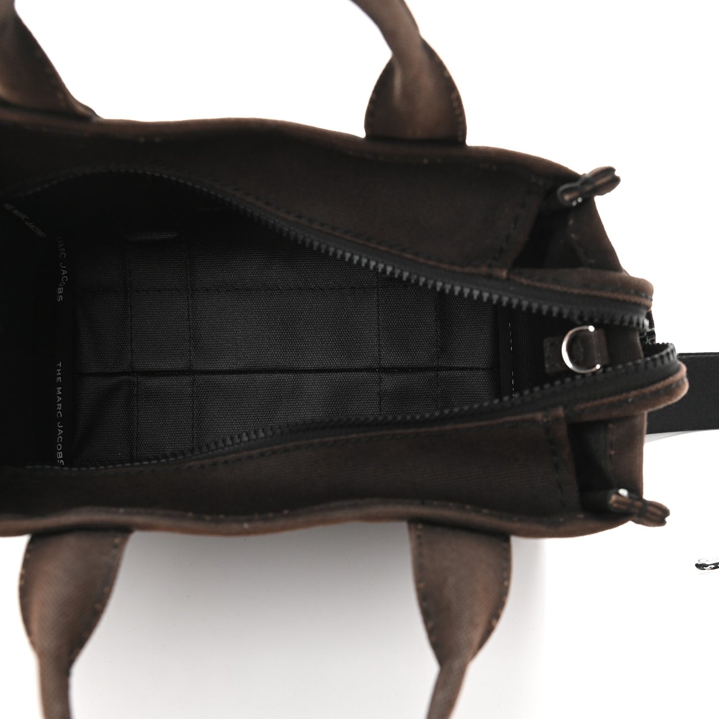 Cotton Canvas Mini The Traveler Tote Bag Black