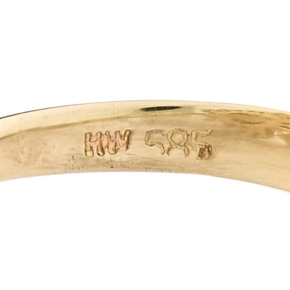 Parker & West by FASHIONPHILE 14K Yellow Gold Diamond Cultured Pearl Cocktail Ring 46 3.75 9 of 9