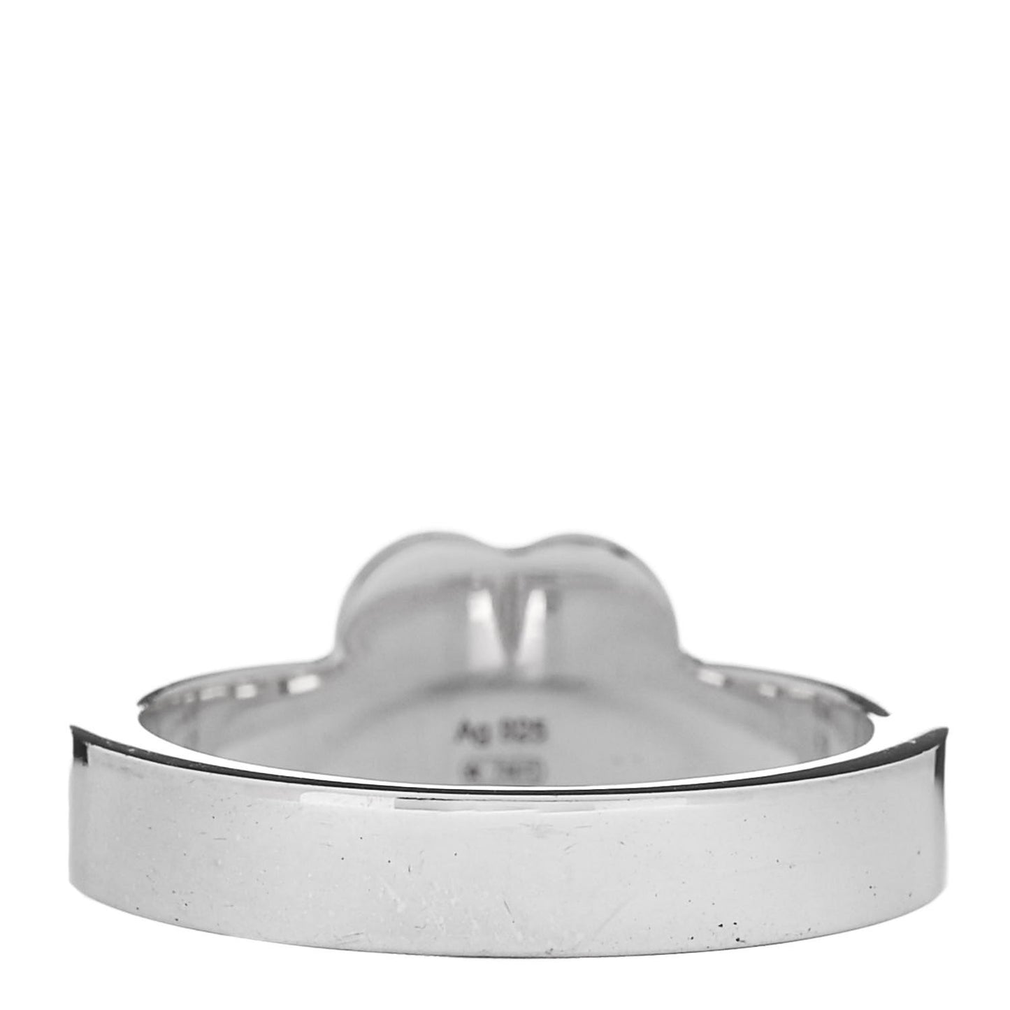 Sterling Silver Trademark Heart Ring 55 7.25