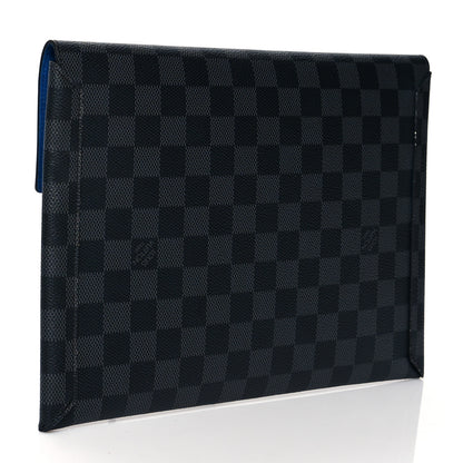 Louis Vuitton Damier Graphite Alpha Triple Pochette 4 of 17