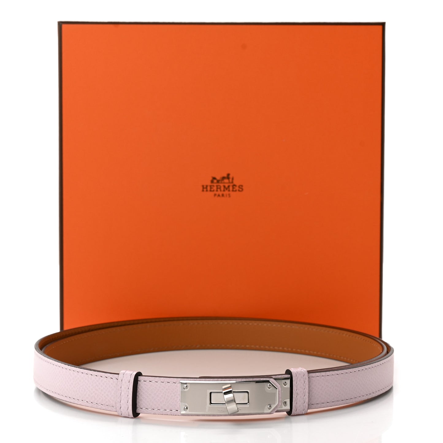 Epsom Kelly Belt Mauve Pale