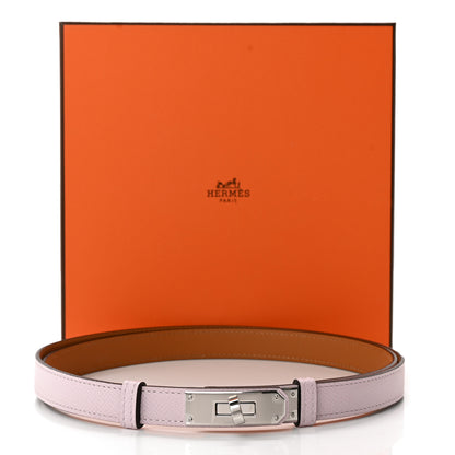 Hermes Epsom Kelly Belt Mauve Pale 5 of 5