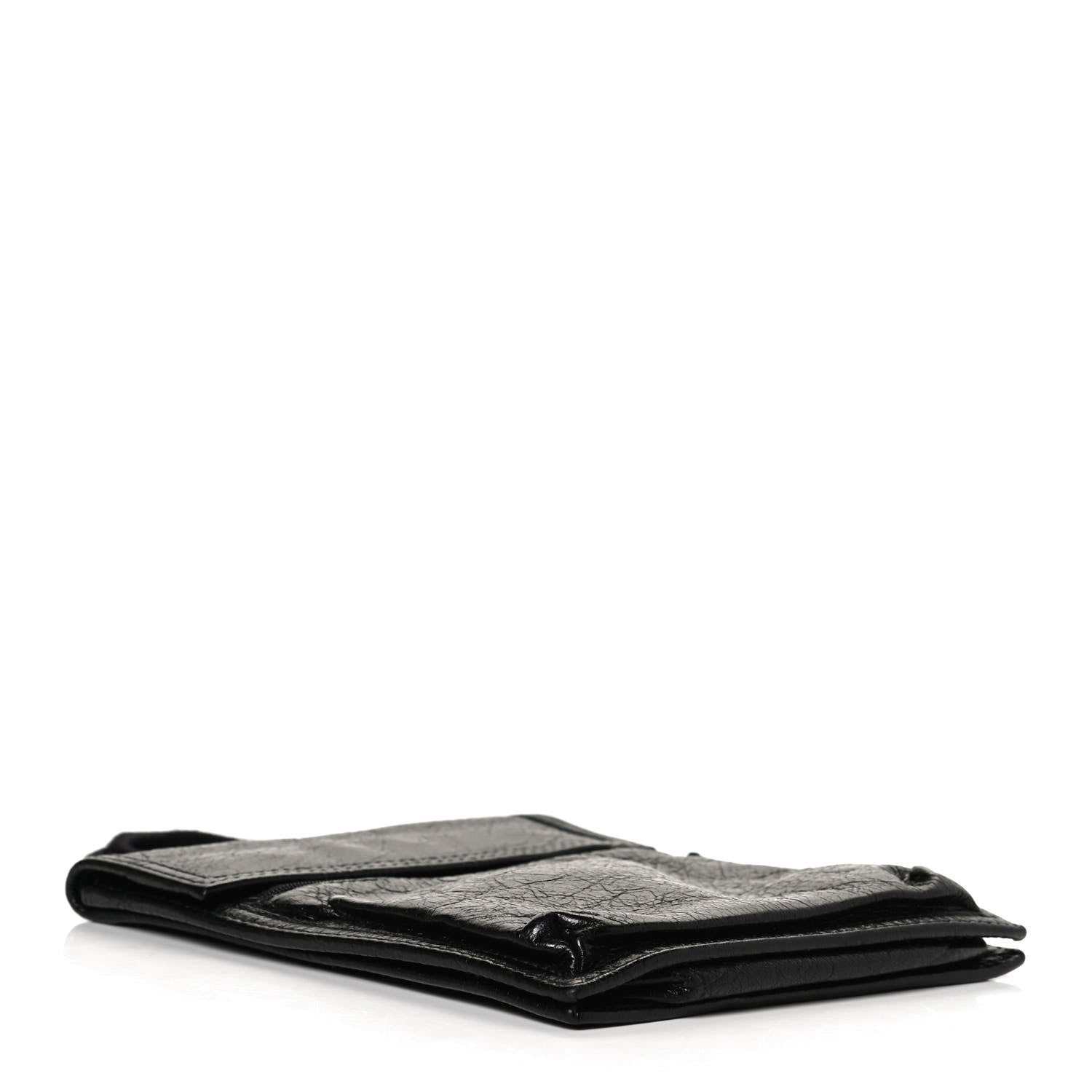 Balenciaga Agneau Arena Small Explorer Crossbody Pouch Black 4 of 11