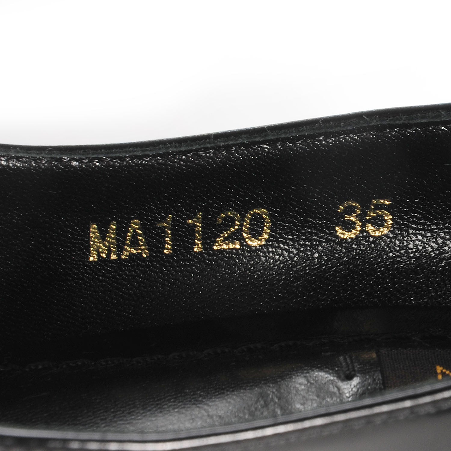 Louis Vuitton LOUIS VUITTON Glazed Calfskin Candice Pumps 35 Black 8 of 9