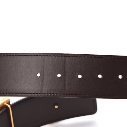 Hermes Box Chamonix 32mm H Belt 110 Black Chocolate 7 of 9