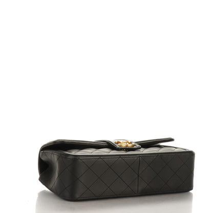 Chanel Calfskin Quilted Large Elegant CC Flap Black 4 of 7