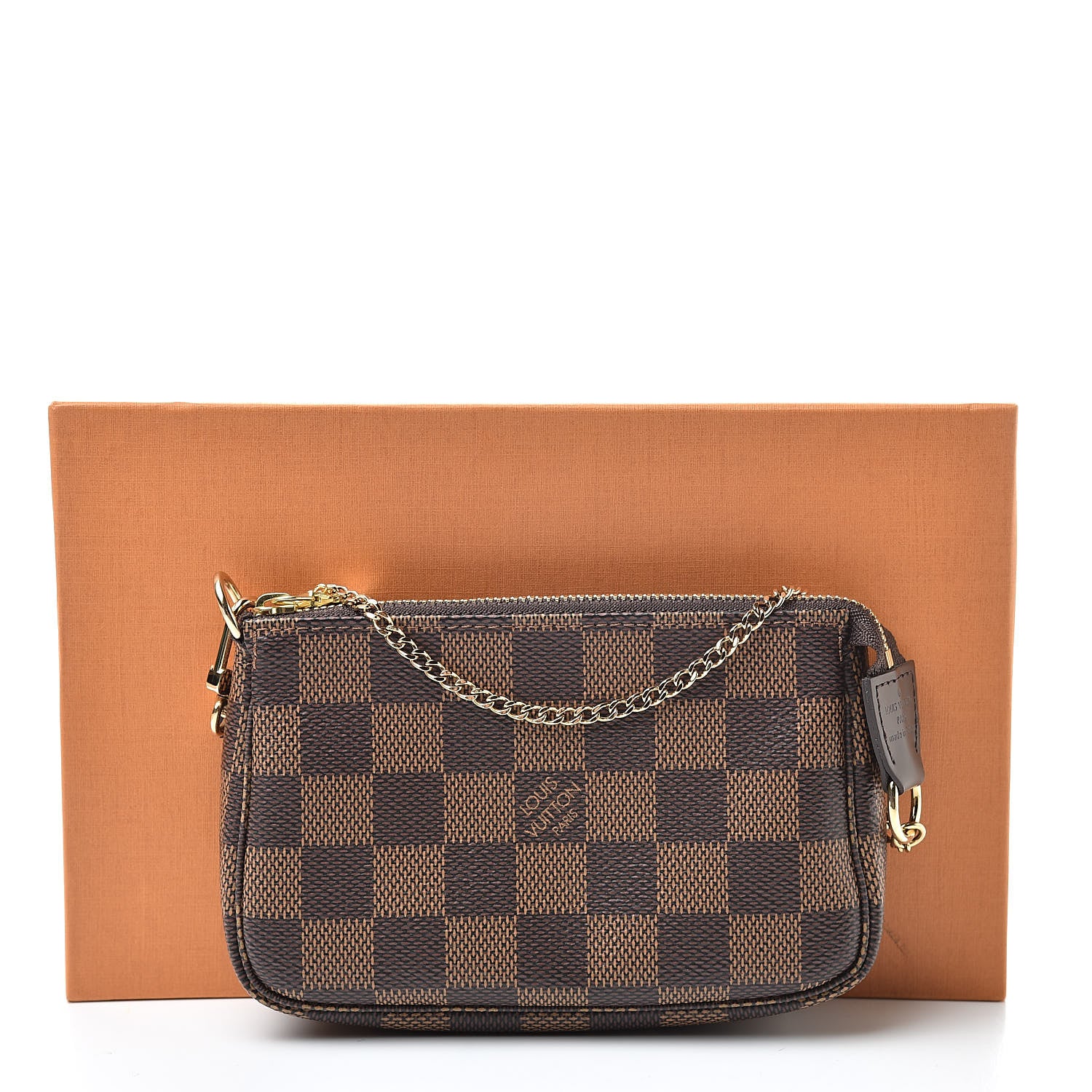 Louis Vuitton Damier Ebene Mini Pochette Accessories 8 of 8