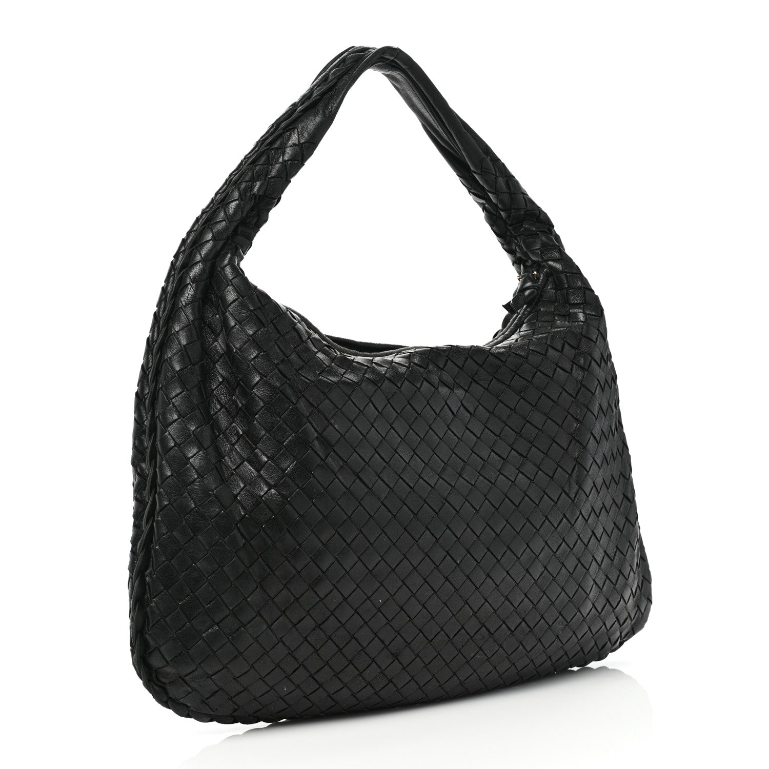 Bottega Veneta Nappa Intrecciato Large Veneta Hobo Black 3 of 8