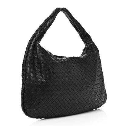 Bottega Veneta Nappa Intrecciato Large Veneta Hobo Black 3 of 8