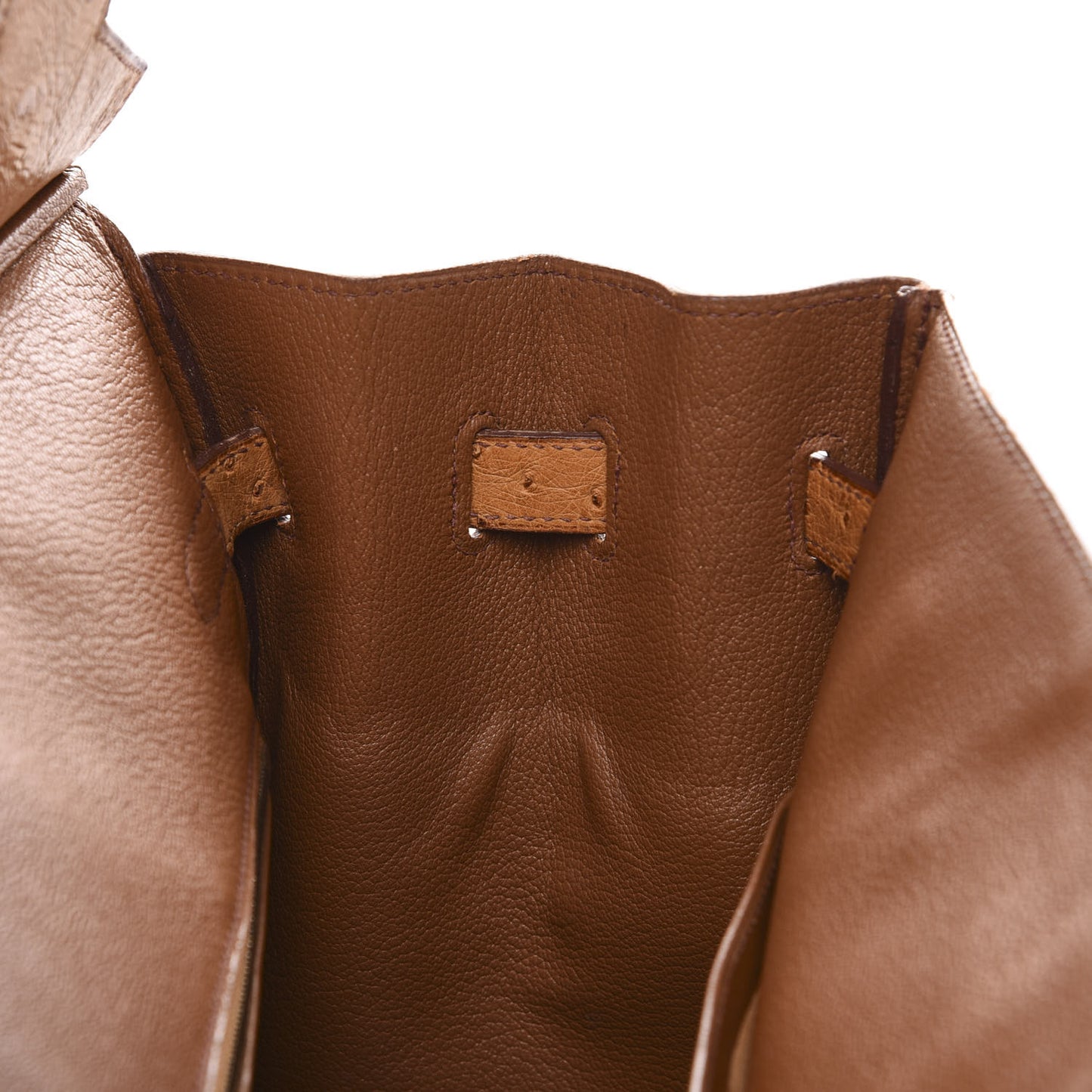 Ostrich Birkin 35 Gold