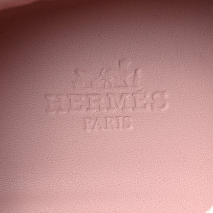 Hermes Parachute Fabric Suede Goatskin Bouncing Sneakers 37 Rose Rose Opaline 7 of 8