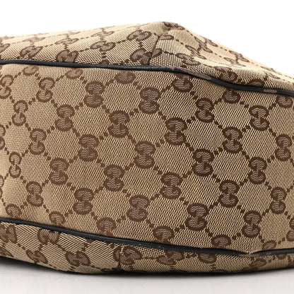 Gucci Monogram Large New Ladies Web Hobo Dark Brown 10 of 12