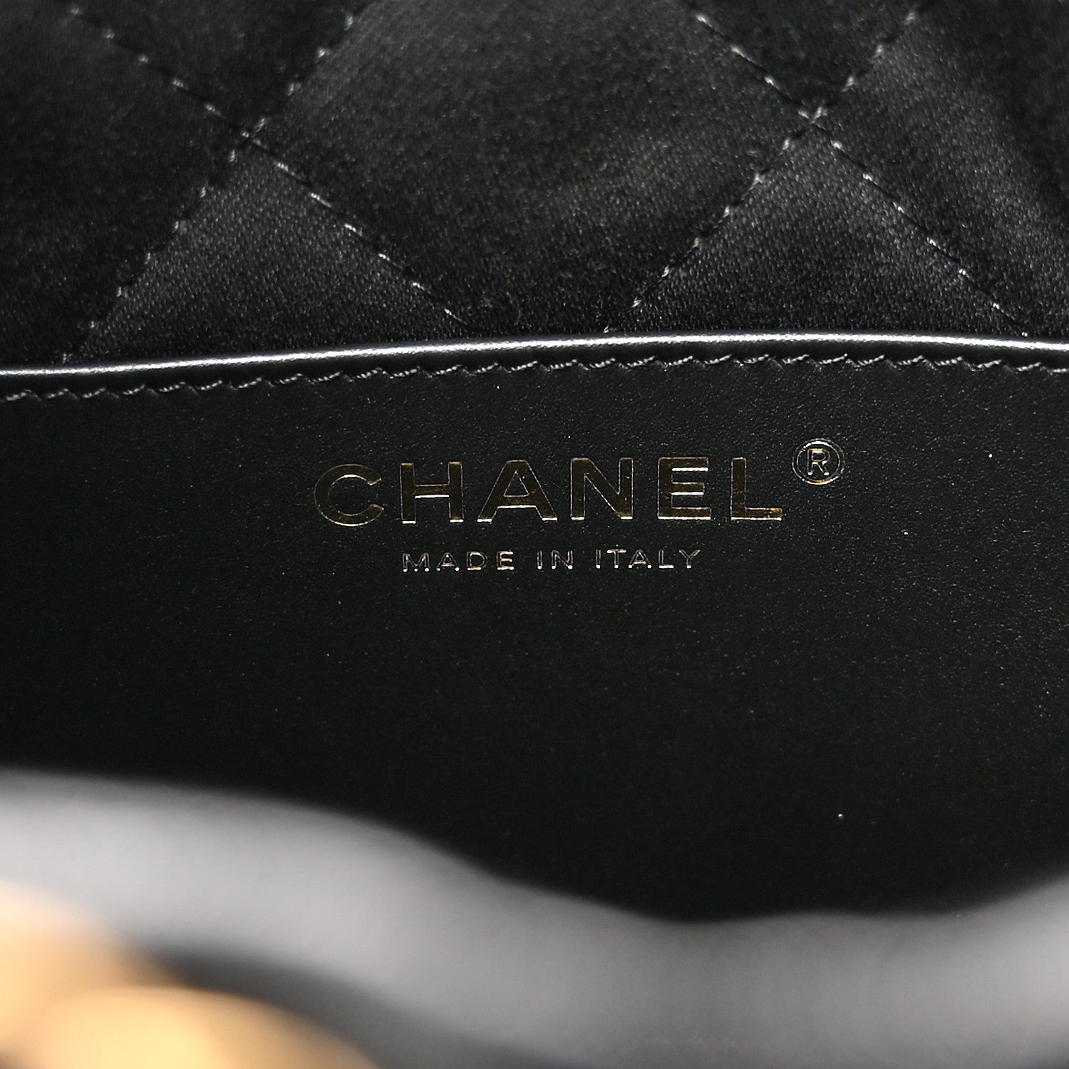 Chanel Shiny Calfskin Quilted Mini Chanel 22 Black 6 of 10