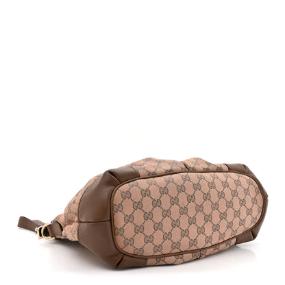 Gucci Monogram Medium Sukey Top Handle Bag Beige Brown 4 of 11