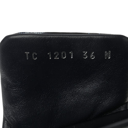 Louis Vuitton Nylon Monogram Womens Pool Pillow Comfort Mules 36 Navy Blue 6 of 10