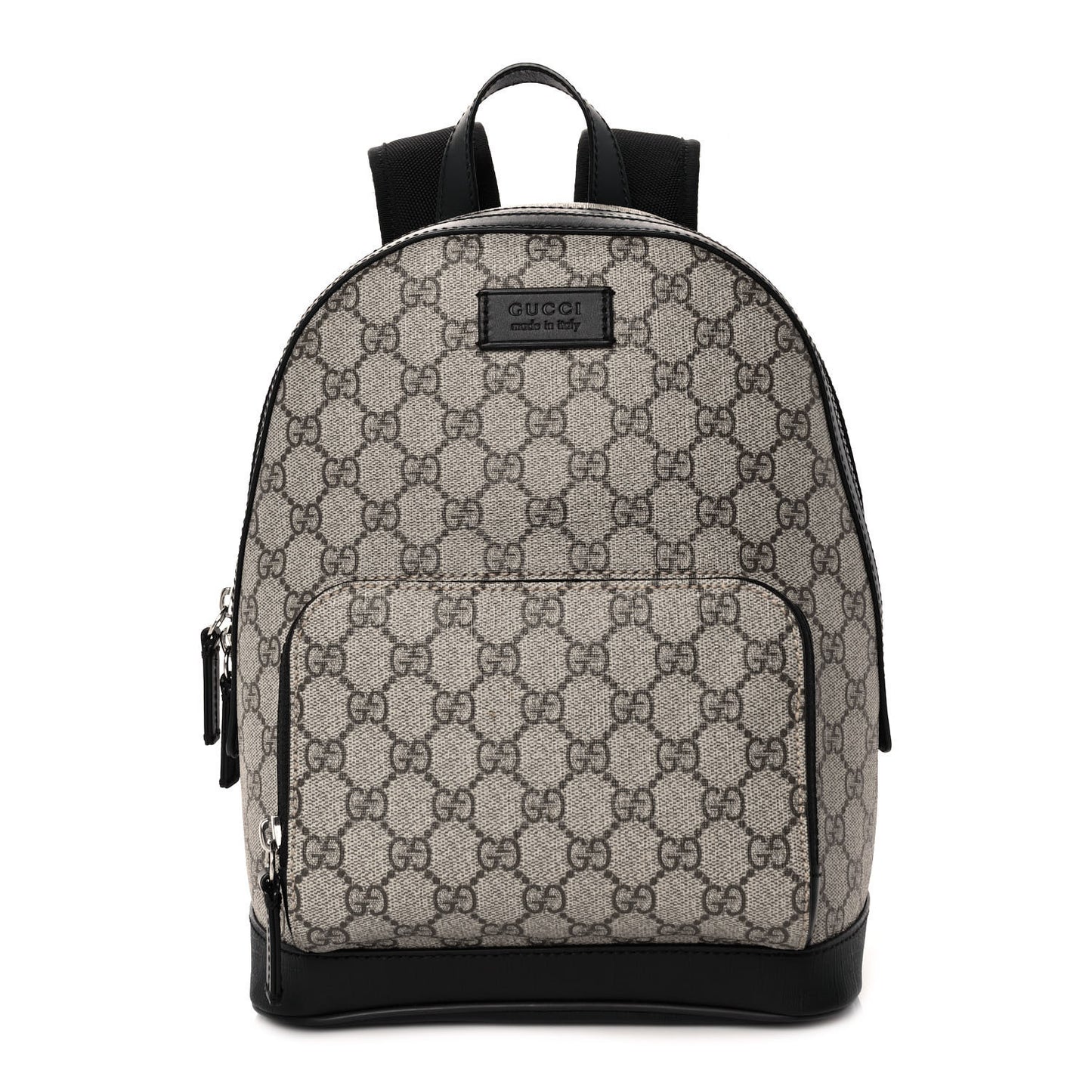 GG Supreme Monogram Small Eden Day Backpack Black