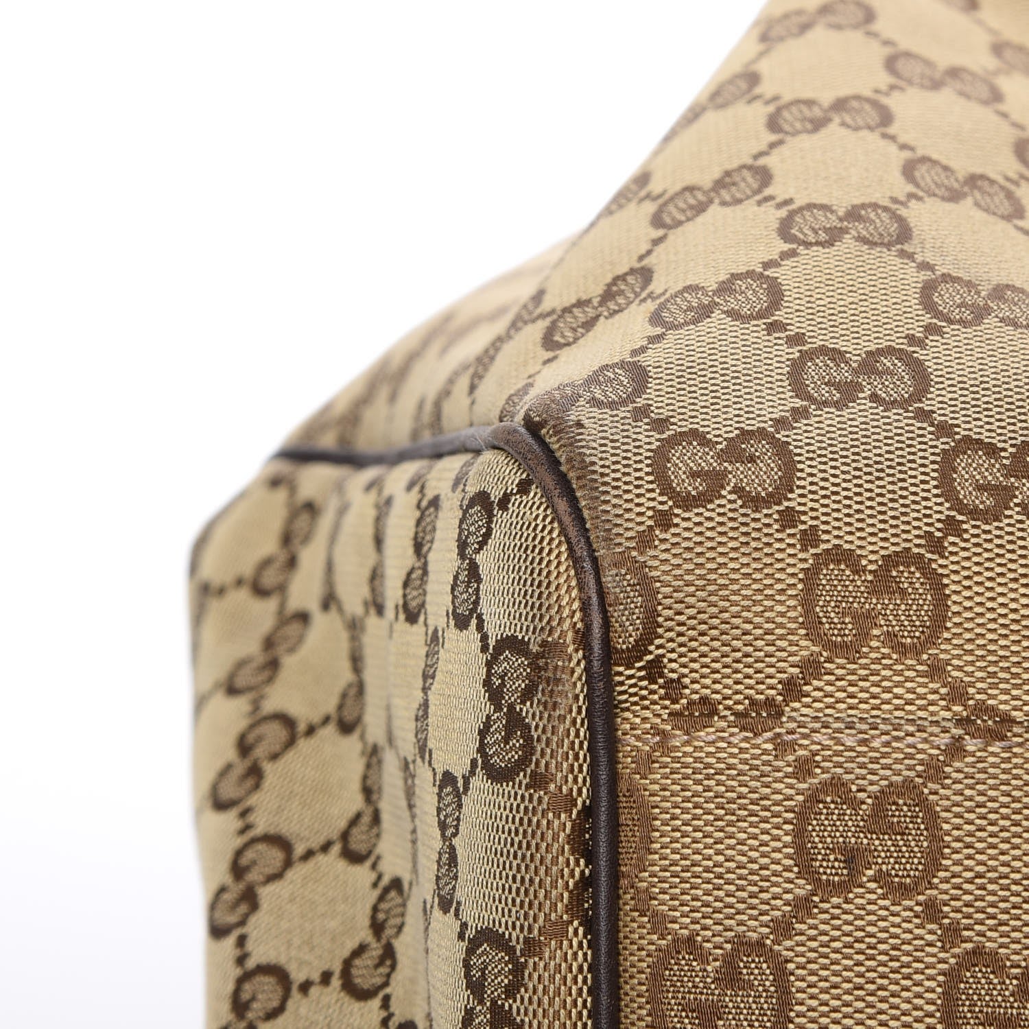 Gucci Monogram Large Sukey Tote Dark Brown 16 of 19