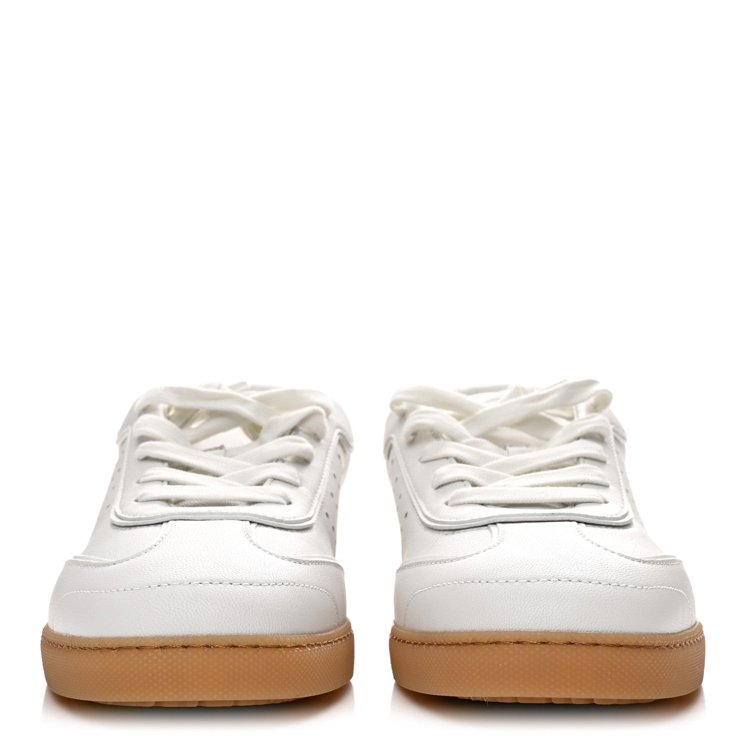 Hermes Sport Goatskin Calfskin Match Sneakers 38.5 White 3 of 10