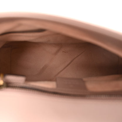 Gucci Calfskin Matelasse Small GG Marmont Top Handle Shoulder Bag Porcelain Rose 5 of 11