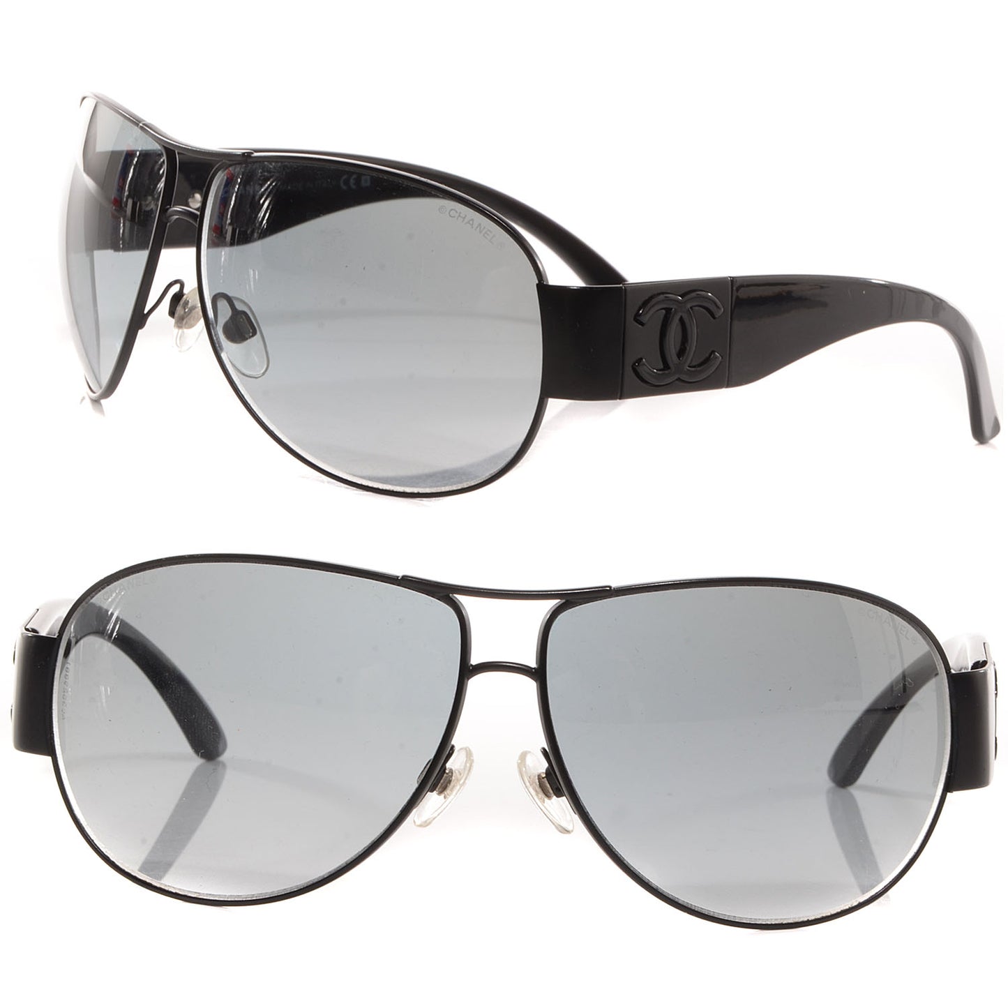 Aviator Sunglasses 4128 Black