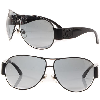 Chanel Aviator Sunglasses 4128 Black 1 of 4