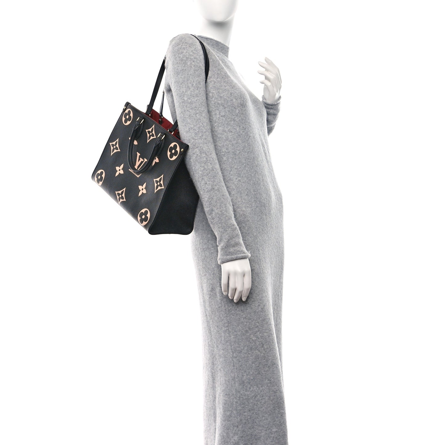 Empreinte Monogram Giant Onthego MM Black Beige