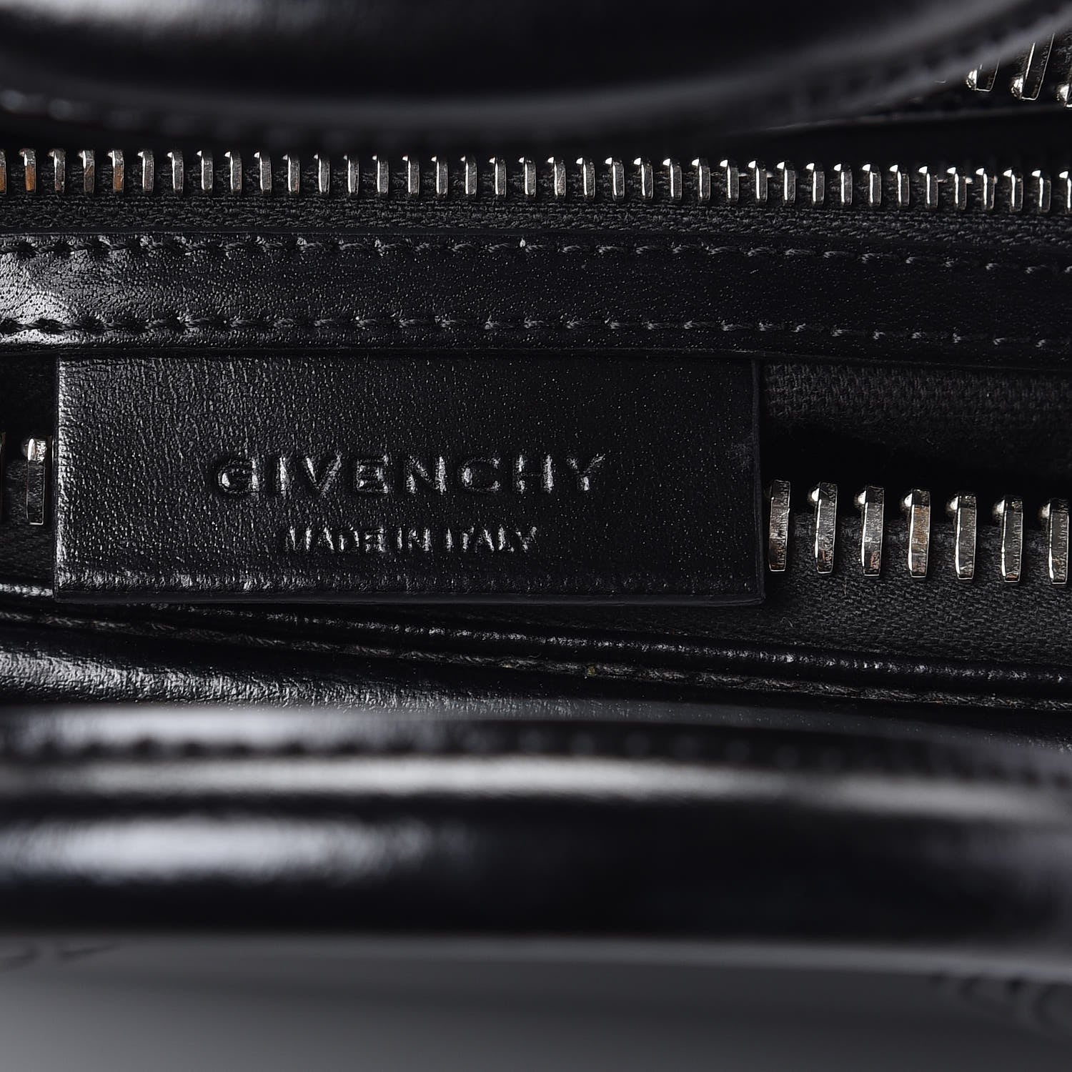 Givenchy Shiny Lord Calfskin Small Antigona Black 7 of 10