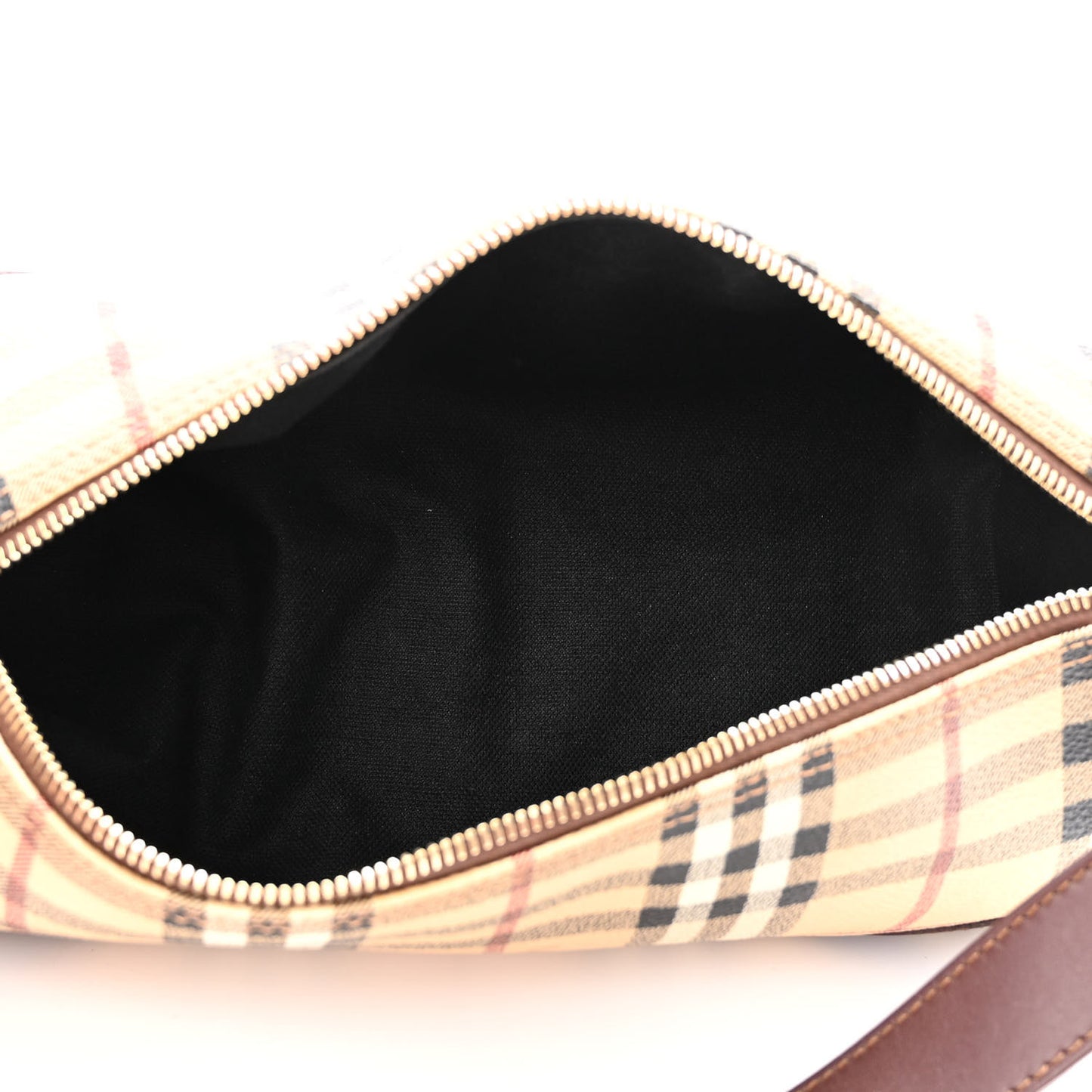 Haymarket Check Barrel Bag Brown