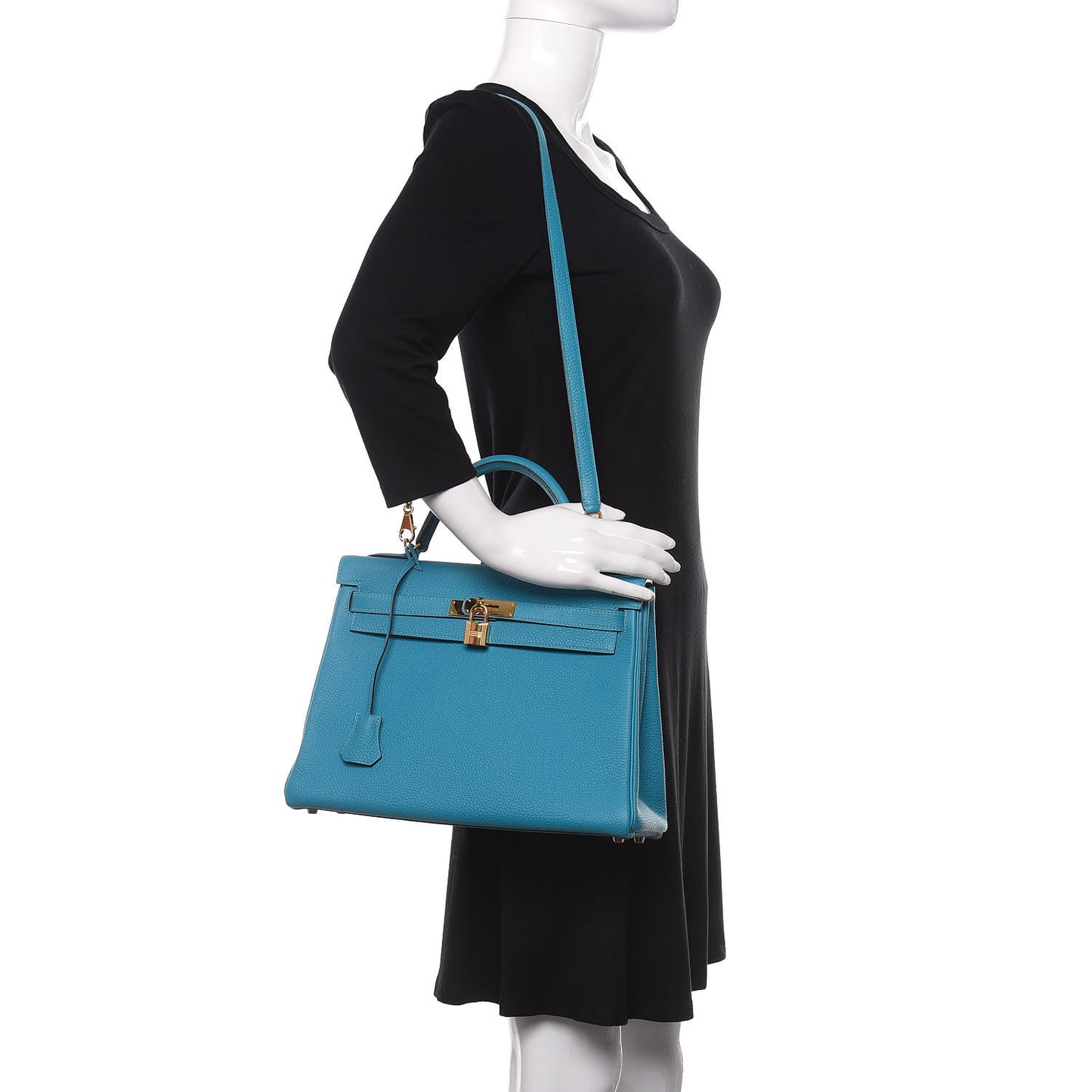 Togo Kelly Retourne 32 Turquoise