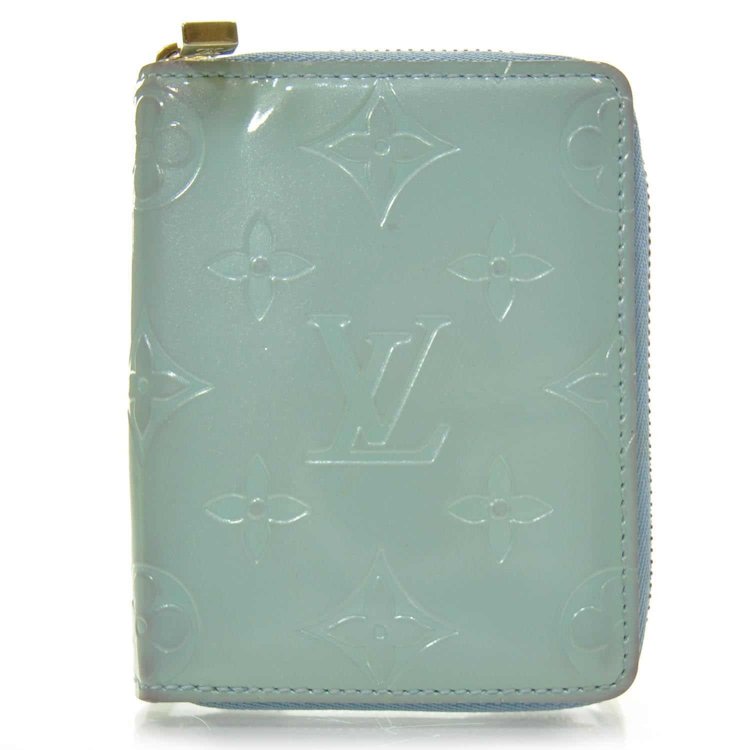 Louis Vuitton Vernis Broome Compact Wallet Peppermint 1 of 8