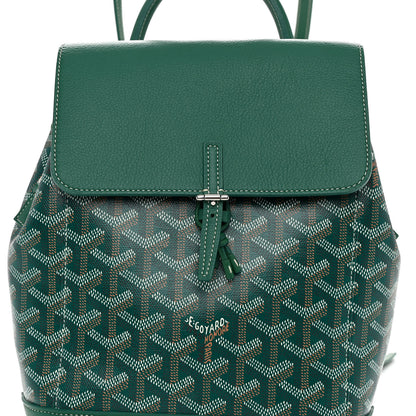 Goyard Goyardine Calfskin Mini Alpin Backpack Green 7 of 9