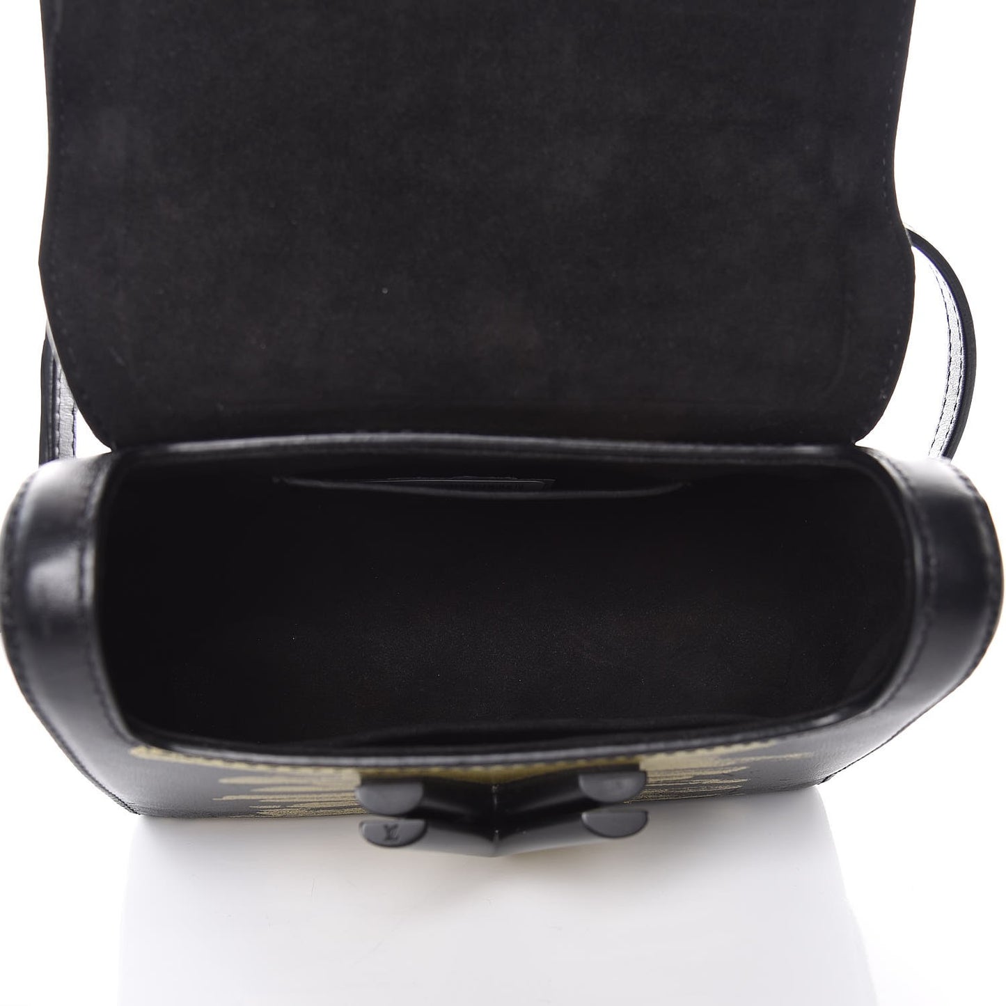 Calfskin Twist Shoulder Bag PM Light Gold