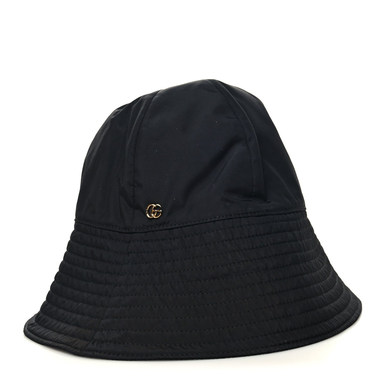 Gucci Nylon GG Bucket Hat M Black 1 of 9