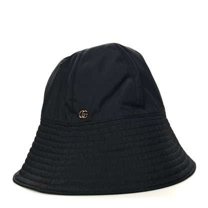 Gucci Nylon GG Bucket Hat M Black 1 of 9