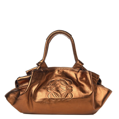 Loewe Metallic Nappa Aire Shoulder Bag Bronce 1 of 8