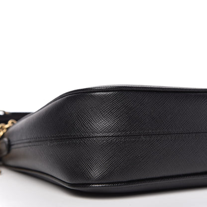 Prada Saffiano Lux Re-Edition 2005 Shoulder Bag Black 6 of 13