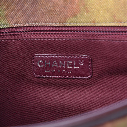 Chanel Washed Toile Large Graffiti On The Pavements Messenger Khaki Multicolor 6 of 8