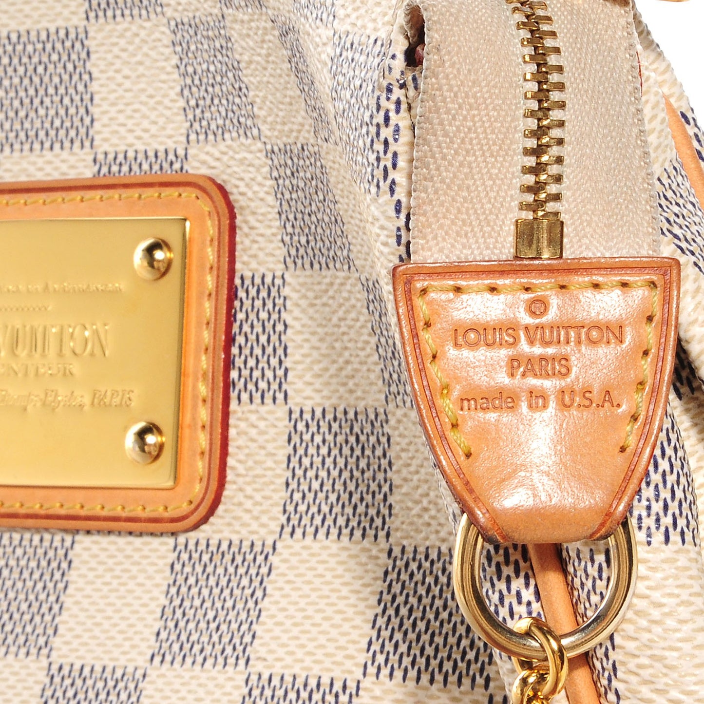 Damier Azur Eva Clutch