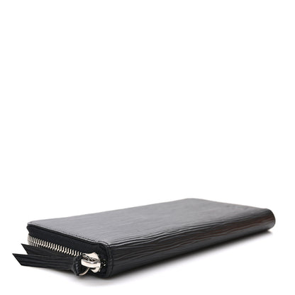 Louis Vuitton Epi Clemence Wallet Black 4 of 9