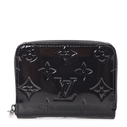 Louis Vuitton Vernis Zippy Coin Purse Wallet Noir Magnetique 1 of 11