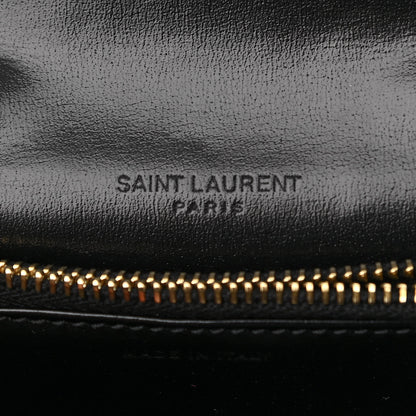Saint Laurent Calfskin Monogram Chain Card Case Black 6 of 8