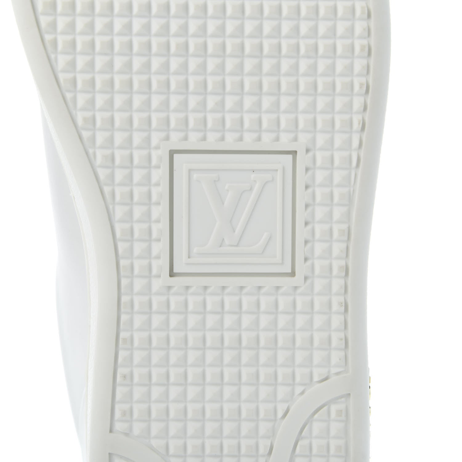 Louis Vuitton Calfskin Frontrow Sneakers 38 White 9 of 11