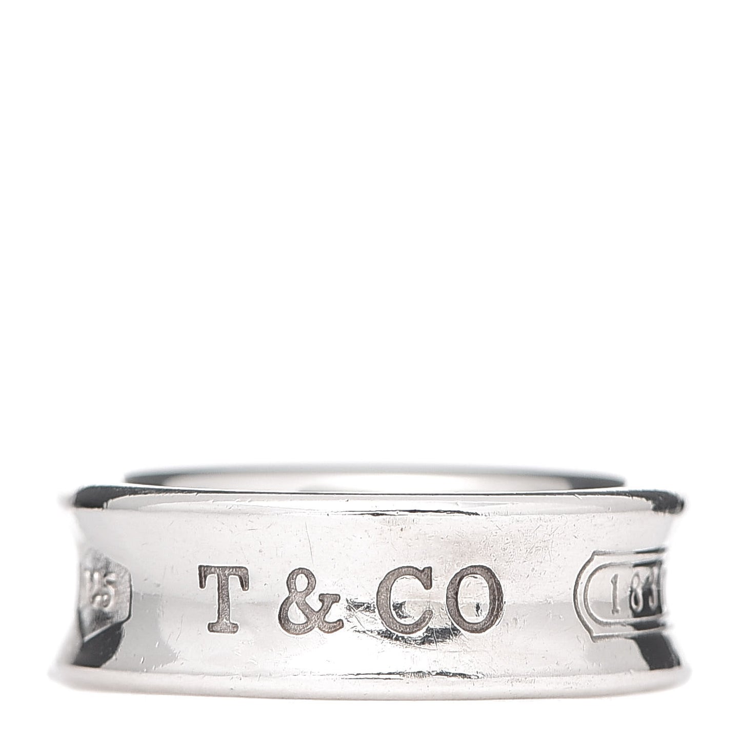 Sterling Silver 1837 Band Ring 54 7