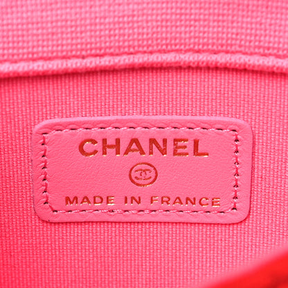 Chanel Jersey Quilted Micro Mini Flap Red 5 of 8