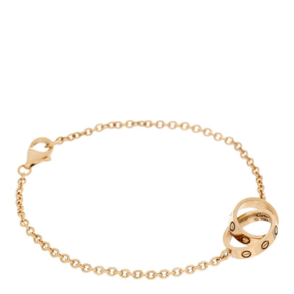 Cartier 18K Yellow Gold Interlocking LOVE Bracelet 1 of 4